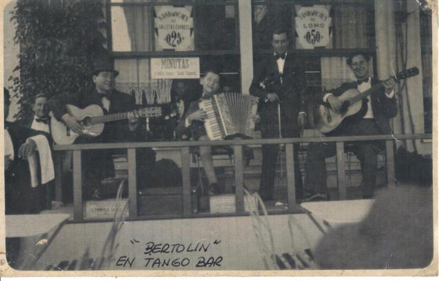 ¨Bertolín¨en Tango Bar